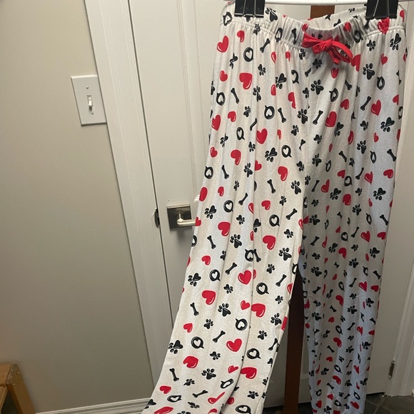 Paw& Bone print lounge sleep pant - Picture 1 of 2